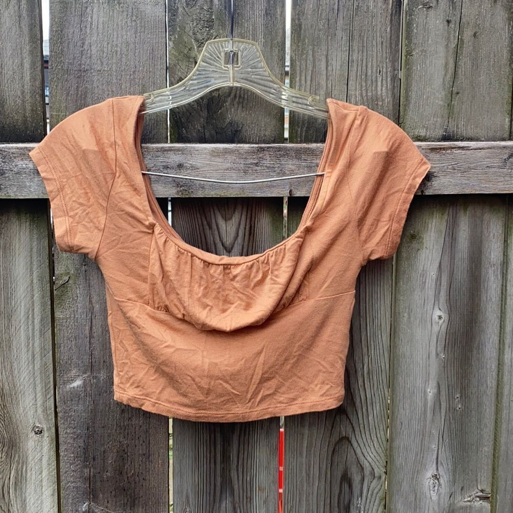 PAC cares crop top sz. XS
